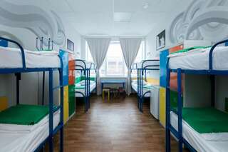 Гостиница Аква Хостел Санкт-Петербург Кровать в общем 8-местном номере-2